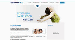 Desktop Screenshot of netizencall.com